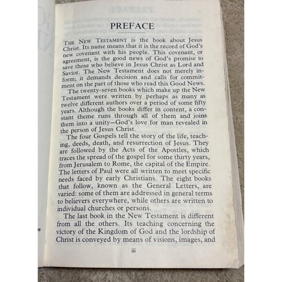 Good News For Modern Man New Testament Todays English Version Paperback 1966 LP - Picture 7 of 9
